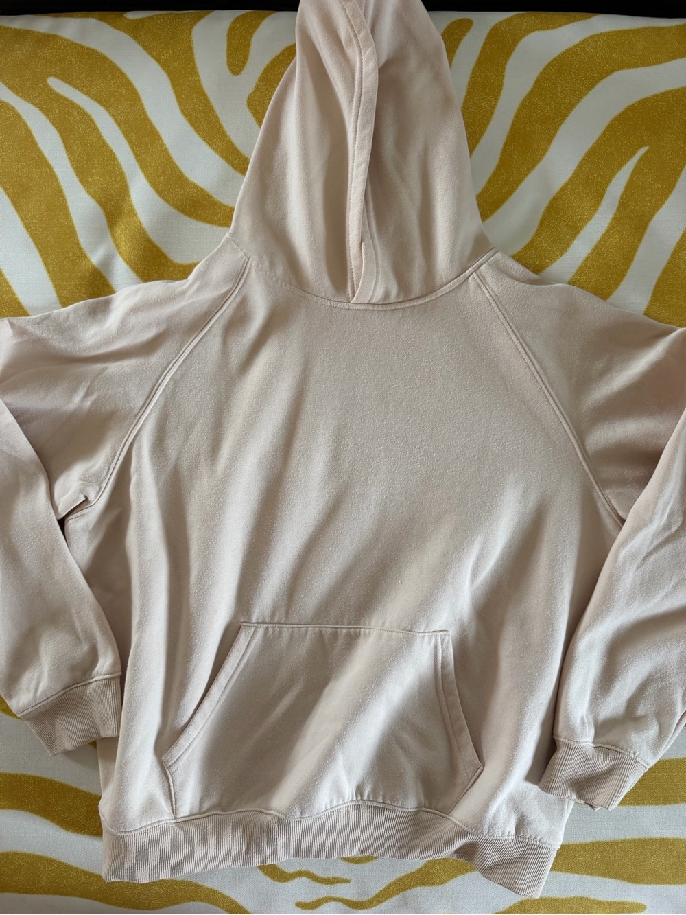 Beige Women's Hoodie Sweatshirt